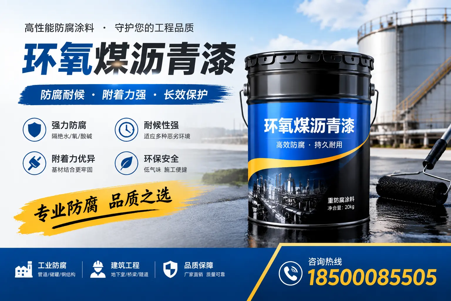 如何选择适合的环氧煤沥青漆？伊春市场选型指南